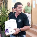 CON EL LOTE DE VINO EN EL IX TROFEO REINO DE MONZON