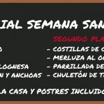 CLUB DE TIRO AL PLATO MONZON MENU ESPECIAL SEMANA SANTA